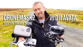 DroneMask2 vs DJI Avata:  Easy FPV For Your Mini 2 or Air2S - Full Review & Test