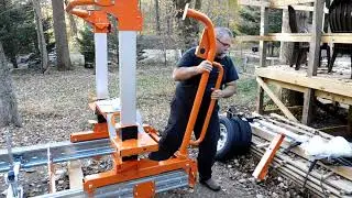 Norwood LumberMax HD38 carriage Assembly pt3