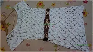 Video explicativo de como fazer forro de vestido em croche