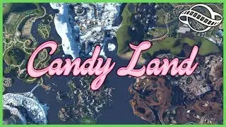 The BIGGEST Park Ever Made!: Candy Land Community Project #PlanetCoaster