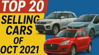 TOP 20 SELLING CARS OF OCT 2021