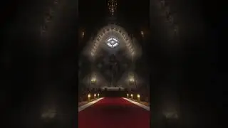 Cathedral interior  #minecraftbuilding #minecraft #buildingnewcathedral #gaming #megabuilds