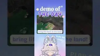 DEMO of the day: BloomKeeper 🌱🦌 #shorts #cozy #cozygaming #indiegame #demo