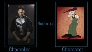 Eustace Bagge gets punished by The Punisher