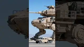 This Tank Walks Like a Giant Robot&hellip; 😳 #shorts #Military #Tank #Robot #SciFi