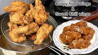 Crispy fried chicken wings by foodies corner | sweet chili wings recipe