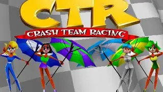 Crash Team Racing Girl Trophy