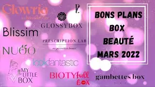 ❤️ BONS PLANS ❤️ Box Beaut&eacute; Mars 2022 !!