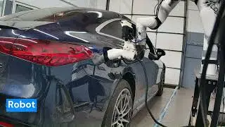 Autonomous EV Charger in an Automated Depot