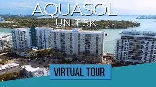 Stunning Bayfront Condo Tour | Aquasol Unit 5K, Miami Beach