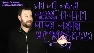 COS 302: Gram-Schmidt Orthogonalization