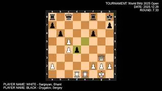 FIDE World Rapid & Blitz Championships 2025 | Blitz Open 31+ - Round 7 - All Games with Analysis