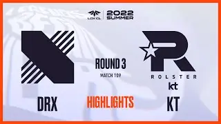 DRX VS KT | Match109 HIGHLIGHT 07.19 | 2022 LCK CL Summer