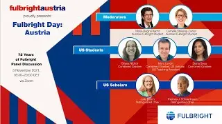 75 Years of Fulbright: Panel discussion with Fulbright Austria alums