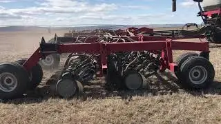 Case IH Precision Air 4585 With Precision Disk 500DS coupled with a John Deere 9520RX.