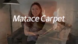 Matace Removable Square Carpet Tiles Non-adhesive Easy DIY Installation and Machine Washable