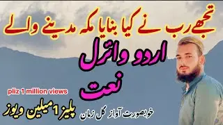 Tujhe Rab ne kya banaya Makkah Madinay #urdonaat #naatvideo #islamicnaat #viralnaat 