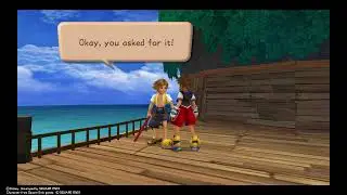 KH 1.5 Final Mix - Destiny Islands - Three-On-One Battle (Proud Mode) (No Damage)
