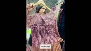 Collection @Zora couture bridal lehengas, bridesmaid outfits, and party wear. Available for Rent buy