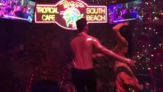 Salsa Dance performance South beach Miami