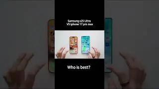 Samsung s25 ultra Vs iPhone 17 pro max 🔥#samsungvsapple #SamsungWins #SamsungS25Ultra #iPhone17ProMa