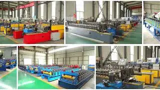 High speed stud and track product making machine with packing machine