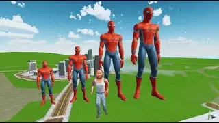 Franklin Fight Team Spiderman - Indian Bikes Driving 3D