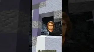 The Best Star Wars Darth Vader Build in Minecraft #shorts