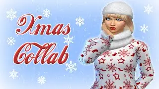 Xmas Collab W\ FrazySimming || The Sims 4