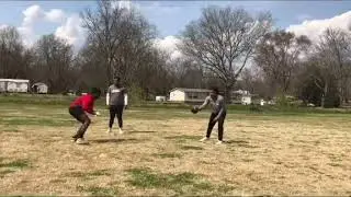Throwback alert 🚨 Linebacker and offensive line WORK #football #drills #offensiveline #linebackers