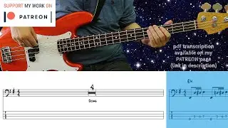Rainbow - Stargazer (Bass cover with tabs)