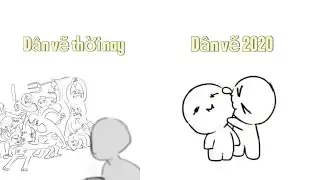 D&acirc;n vẽ thời nay lạ vậy || Srinpainting #drawing #art 