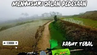 Kampung indah di pinggiran puncak 2 Sukamakmur Bogor Timur di selimuti KABUT tebal 