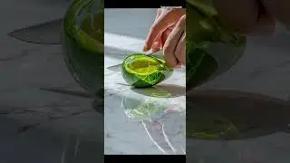 Avocado cutting 🥑 ASMR # satisfying sound of Avocado cutting...