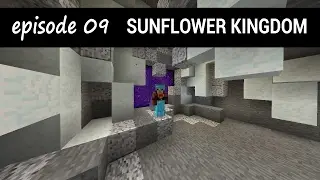 Connecting Nether portals | Episode 09 | Sunflower Kingdom