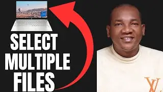 How to Select Multiple Files in Laptop (Computer) - Copy, Cut, & Paste Files in Folder (Windows 11)
