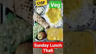 CISF Sunday Lunch 🍽️ . #shorts #viral #sscgd2022 #bsf