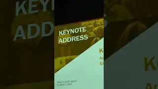 Keynote Address: What Does the Artist Do - 2025 MCA Arts Summit