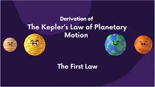 Derivation of the Kepler's First Law of Planetary Motion