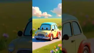 छोटी सी गाड़ी 🚗 | बच्चों का प्यारा गाना | Kids Rhyme Hindi | #Shorts