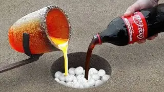 Campa Cola experiment|| coca cola experiment mentos volcano