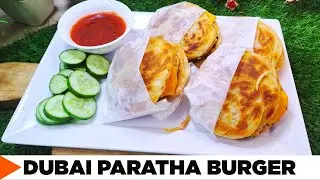 Dubai Viral Paratha Smash Burger | Complete Step-by-step Guide Lines | Must Try Recipe 