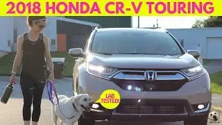 2018 Honda CR-V Touring: Andie the Lab Review! #Honda #AndietheLab #Dogs