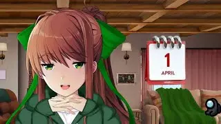 Telling Moni that if she wants to meet my GF! | Monika After Story, a DDLC Mod :)