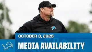 Dan Campbell Press Conference | Oct. 3, 2025