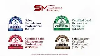 Boost Your Sales Career with SMI Inc.'s Professional Certifications