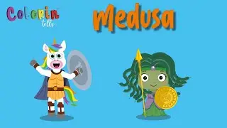 The Myth of Medusa for kids - Colorin Tells