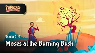 Moses and the Burning Bush | Exodus 2-4 | Animated Bible Story for Kids