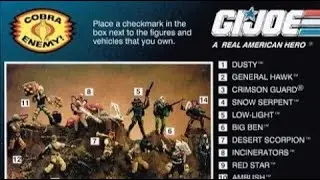 hasbro gi joe 1991 catalogue