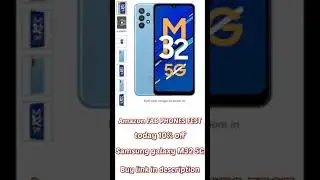 10% off samsung galaxy M32 5G amazon today's deal and amazon fab phones fest #shorts